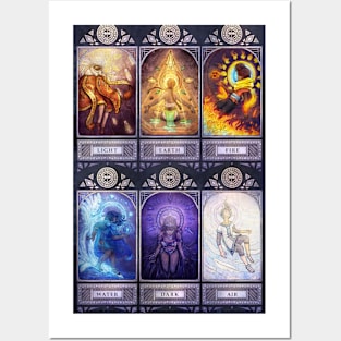 Elements Posters and Art